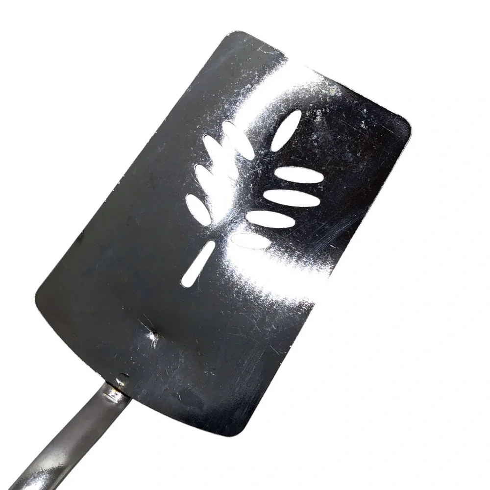 Vintage Korea Pink Slotted Spatula Turner Kitchen Utensil 11” Mauve Retro